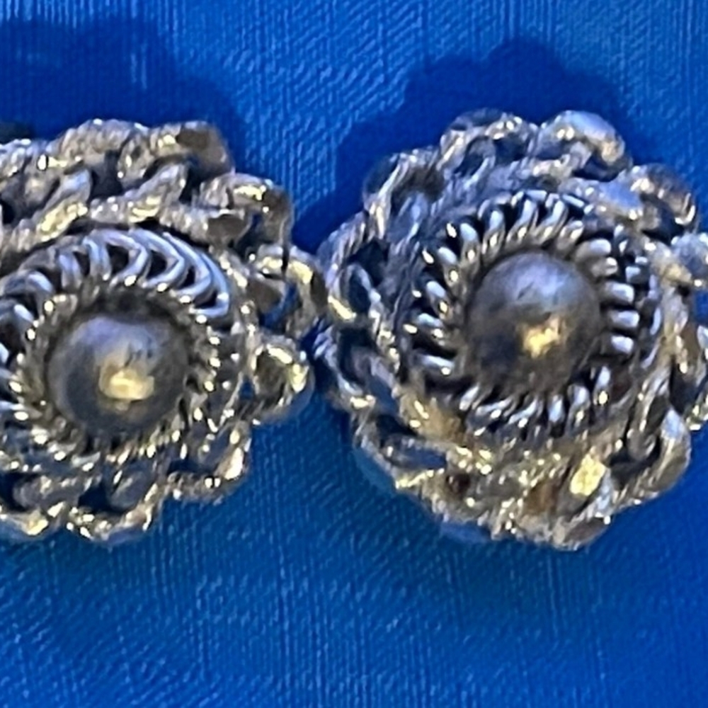 Elegant Silver-Toned Women's Earrings